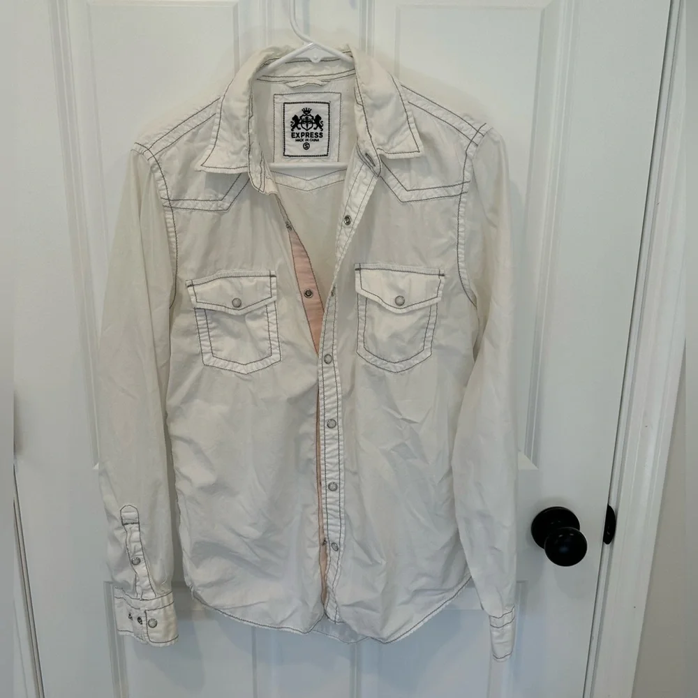 Express Button Down Shirts - Picture 1 of 2